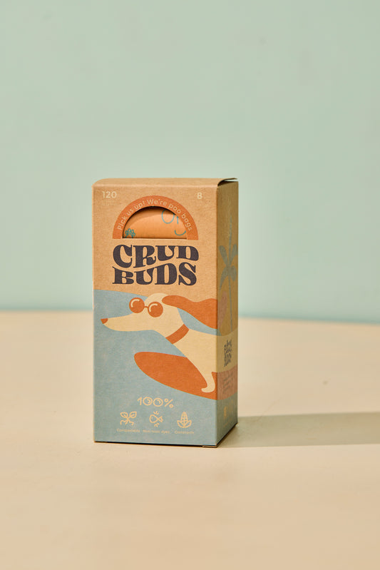 Crud Buds Compostable Poop Bags - Shop Fuzzy Buddy
